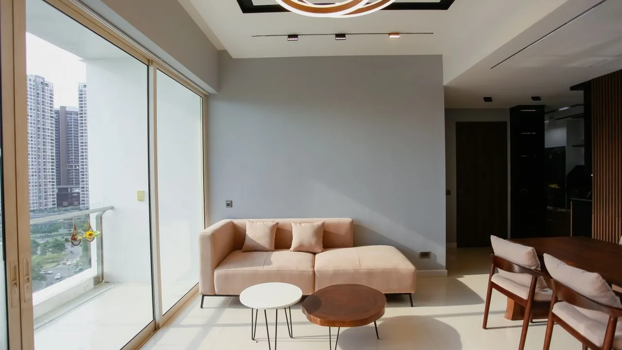 Bright Seattle apartment prepared for a professional cleaning visit.
