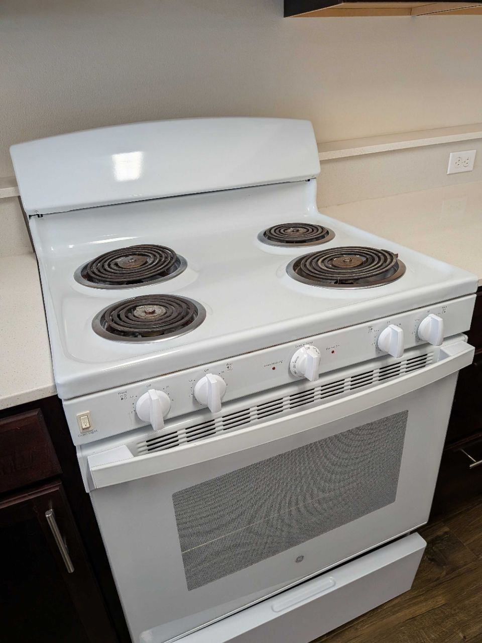 Stove top degrease before cleaning